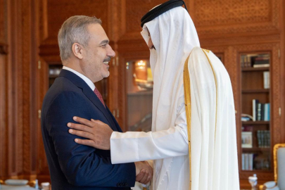 Dışişleri Bakanı Fidan, Katar Emiri Şeyh Temim tarafından kabul edildi