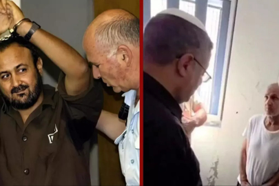 Soykırımcı bakandan Filistinli liderin hücresine baskın! Son hali yürek burktu