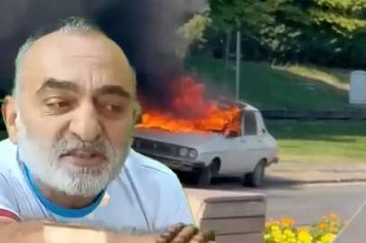 TBMM önünde araç yakma eylemi! Detaylar ortaya çıktı