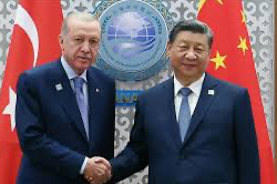 Cumhurbaşkanı Erdoğan, Çin Devlet Başkanı Şi Cinping ile bir araya geldi