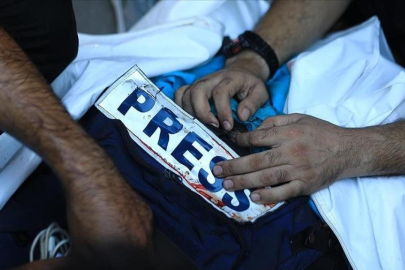 Küresel medya soykırımcı İsrail’in gazeteci katliamına karşı ortak protesto başlatıyor