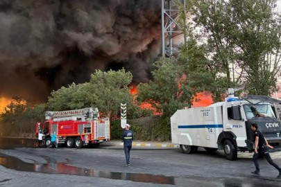 Kayseri'de tekstil fabrikasında korkutan yangın