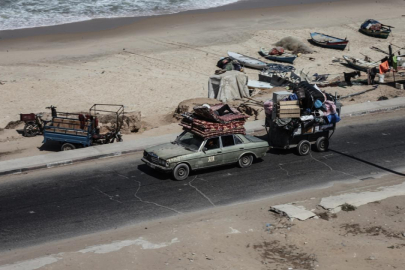 Gazze'de güneye doğru "göç hareketi" yaşanıyor