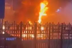 Şişli’de tur otobüsünde yangın paniği