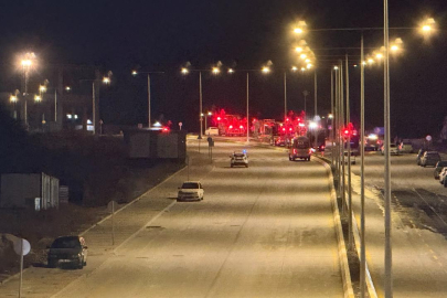 Arnavutköy'de özel endüstri bölgesinde yangın