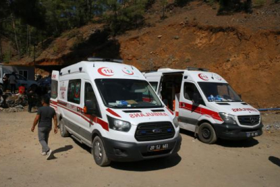Denizli'de maden ocağında göçük: 2 işçiye ulaşılması için çalışmalar sürüyor
