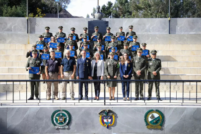 Dost ülkeyle ortaklık! Türkiye'den giden ekip eğitti