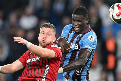 Trabzonspor sahasında Gaziantep FK ile berabere kaldı! 1-1