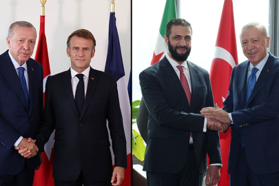 Erdoğan BM'de Şara ve Macron ile görüştü