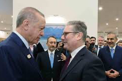 Cumhurbaşkanı Erdoğan ile Starmer görüştü