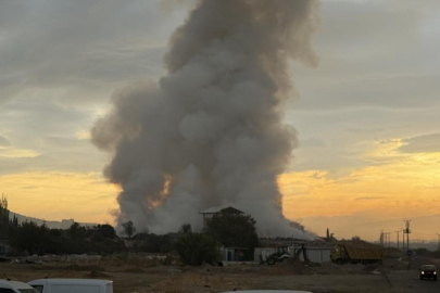 İzmir'deki çöp dağları tutuştu! Kötü koku tüm ilçeyi sardı