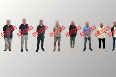 Kırmızı bültenle aranan 9 suçlu Türkiye'ye getirildi