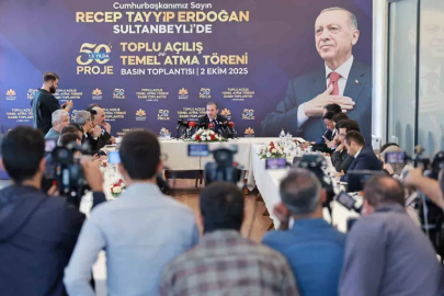 Sultanbeyli'de toplu açılış töreni... Kurdeleyi Cumhurbaşkanı Erdoğan kesecek