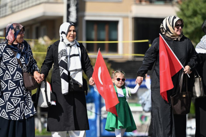 AK Parti Kadın Kolları'ndan "Gazze için sessiz çığlık" etkinliği