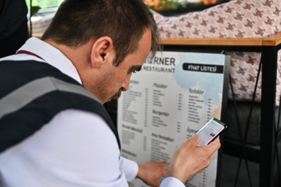 Ticaret Bakanlığı kafe ve lokantalarda fahiş fiyatlı su satışlarını denetledi