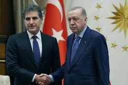 Erdoğan, Neçirvan Barzani’yi Ankara’da kabul etti