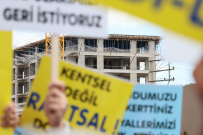 Kentsel dönüşüm hak sahiplerinden İzmir Büyükşehir Belediye Başkanı'na eleştiri