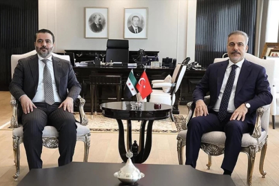 Dışişleri Bakanı Fidan, Şeybani ile görüştü