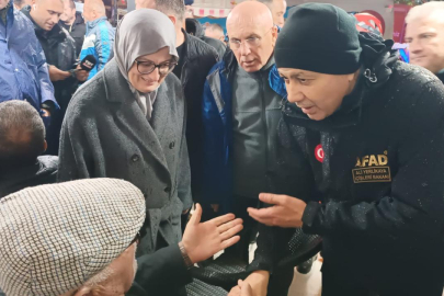 Bakan Yerlikaya, deprem bölgesinde incelemelerde bulundu