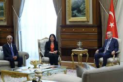 Erdoğan DEM Parti heyetiyle üçüncü kez bir araya gelecek