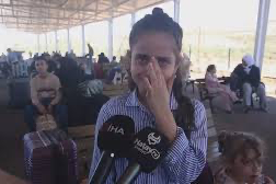 Türkiye’de büyüyen küçük Meryem Ali Suriye’ye gitmek istemedi, gözyaşlarına boğuldu