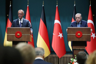 Erdoğan ve Merz ortak basın toplantısında Gazze mesajı verdi