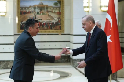 Erdoğan beş ülke büyükelçisinin güven mektuplarını kabul etti
