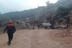 Ordu’da taş ocağında meydana gelen göçükte iki işçi kayboldu