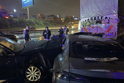 Ataşehir'de zincirleme trafik kazası