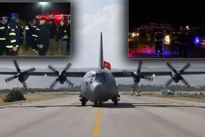 Düşen askeri kargo uçağının karakutusu Türkiye'ye getirildi