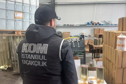 İstanbul'da sahte içki operasyonu