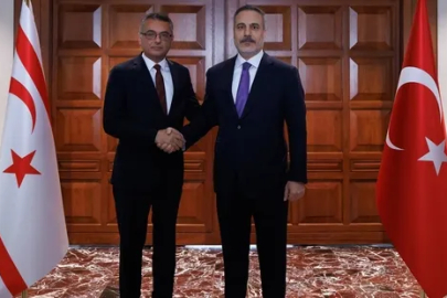 Türkiye'de Fidan ve Erhürman arasında diplomatik görüşme!