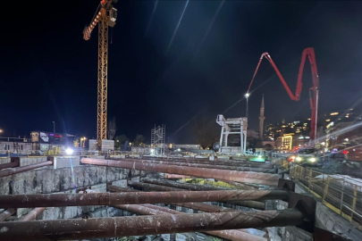 Beyoğlu'nda metro iskelesi çöktü: 1 işçi hayatını kaybetti