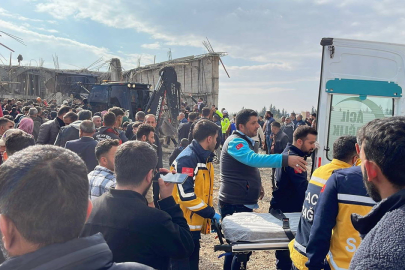 Şanlıurfa'da inşaat göçüğü 2 işçinin ölümüne yol açtı