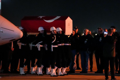 Şehit Pilot Hasan Bahar'ın naaşı İstanbul'a getirildi