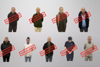 Kırmızı bültenle ve ulusal seviyede aranan 9 suçlu Türkiye'ye getirildi