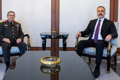 Bakan Fidan, Genelkurmay Başkanı Bayraktaroğlu ile görüştü