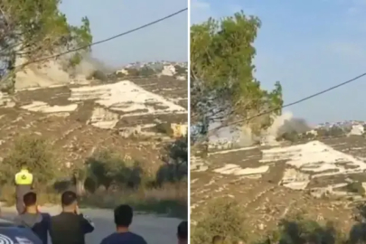 İsrail, Lübnan'ı vurdu: İşte ilk görüntüler