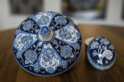 İznik çinisini dünyaya tanıtıyorlar