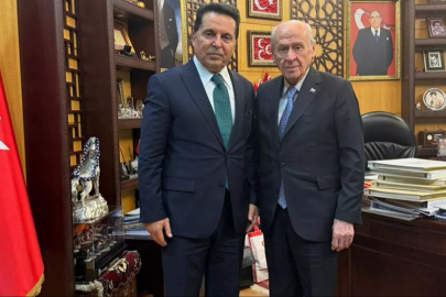 Ahmet Özer'den MHP Lideri Bahçeli'ye ziyaret