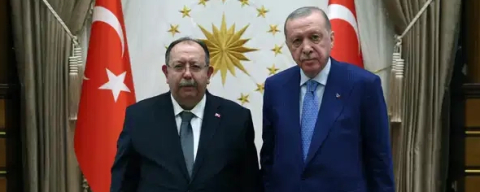 Cumhurbaşkanı Erdoğan YSK Başkanı Ahmet Yener’i Beştepe’de kabul etti