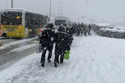 İstanbul’da soğuk hava ve karla karışık yağmur etkisi izlenecek