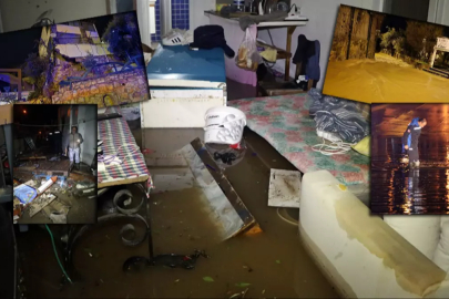 Bodrum'da hayat felç oldu: Yollar kapandı, ev ve iş yerlerini su bastı