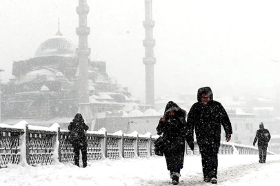 İstanbul için iki günlük kar ve soğuk hava uyarısı