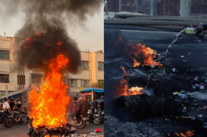 İran’da kaos büyüyor! Protestocular hükümet binasına saldırdı, asker ateş açtı
