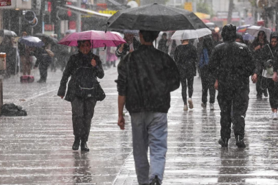 Edirne'de sağanak etkili