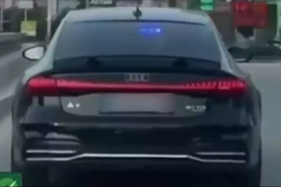 Yasa dışı çakar kullanan sürücüye ağır ceza: Ehliyetine el konuldu