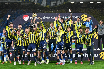 Galatasaray'ı yenen Fenerbahçe, Süper Kupa'yı kazandı