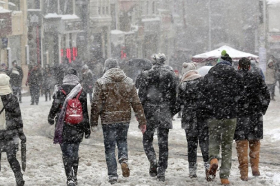 13 il için yoğun kar yağışı uyarısı