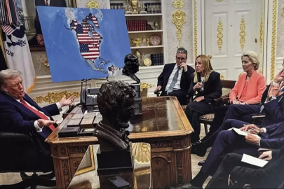 Trump'ın sürprizi kızdırdı! Haritada sınırları sildi